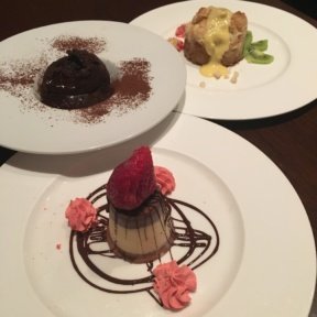 Gluten-free desserts from Il Viaggio